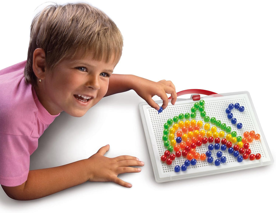 Quercetti 0953 Quercetti-0953 FC Portable Large d.15, Kids' Mosaic Kits-STEAM Toy