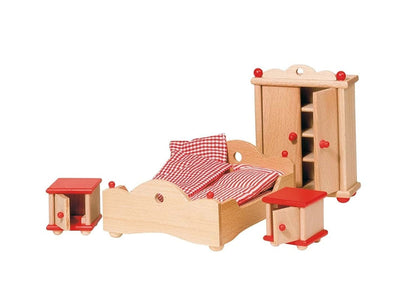 GoKi Furniture for Flexible Puppets Bedroom (Red