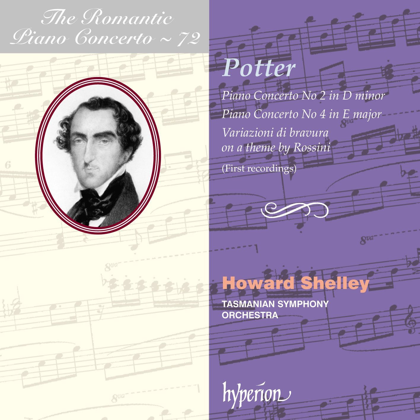 Potter: Piano Concerto No 2 in D Minor/...