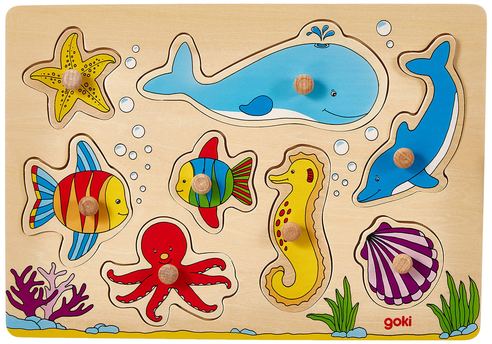 Goki Plug Underwater World Puzzle (8 Piece