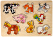 Goki 57873 Farm Vii, Lift-Out Puzzle, Mixed, 30 x 21 cm