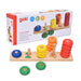 Goki- Puzzles de maderaPuzzles de maderaGOKIAprende a Contar con Anillos, Multicolor, Small (Gollnest & Kiesel 58941.0
