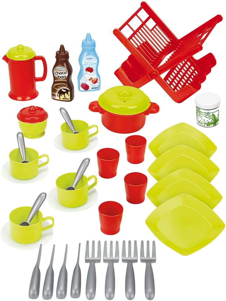 Ecoiffier - Ecoiffier 100% Chef Servies 39dlg.