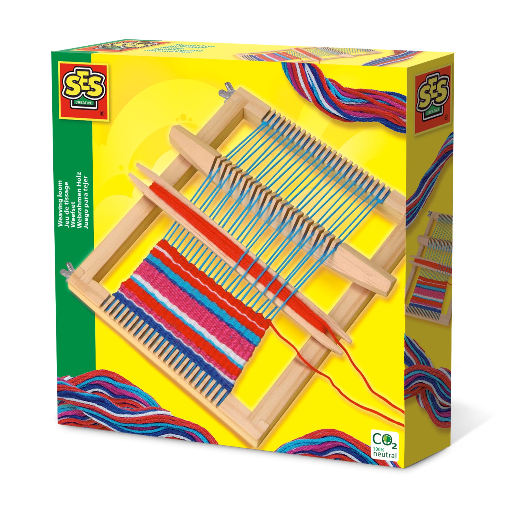 SES 00876 Weaving Loom, Multicolour
