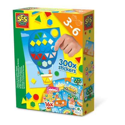 SES Creative 14839 I Learn to Recognize Shapes, Multicoloured Classic