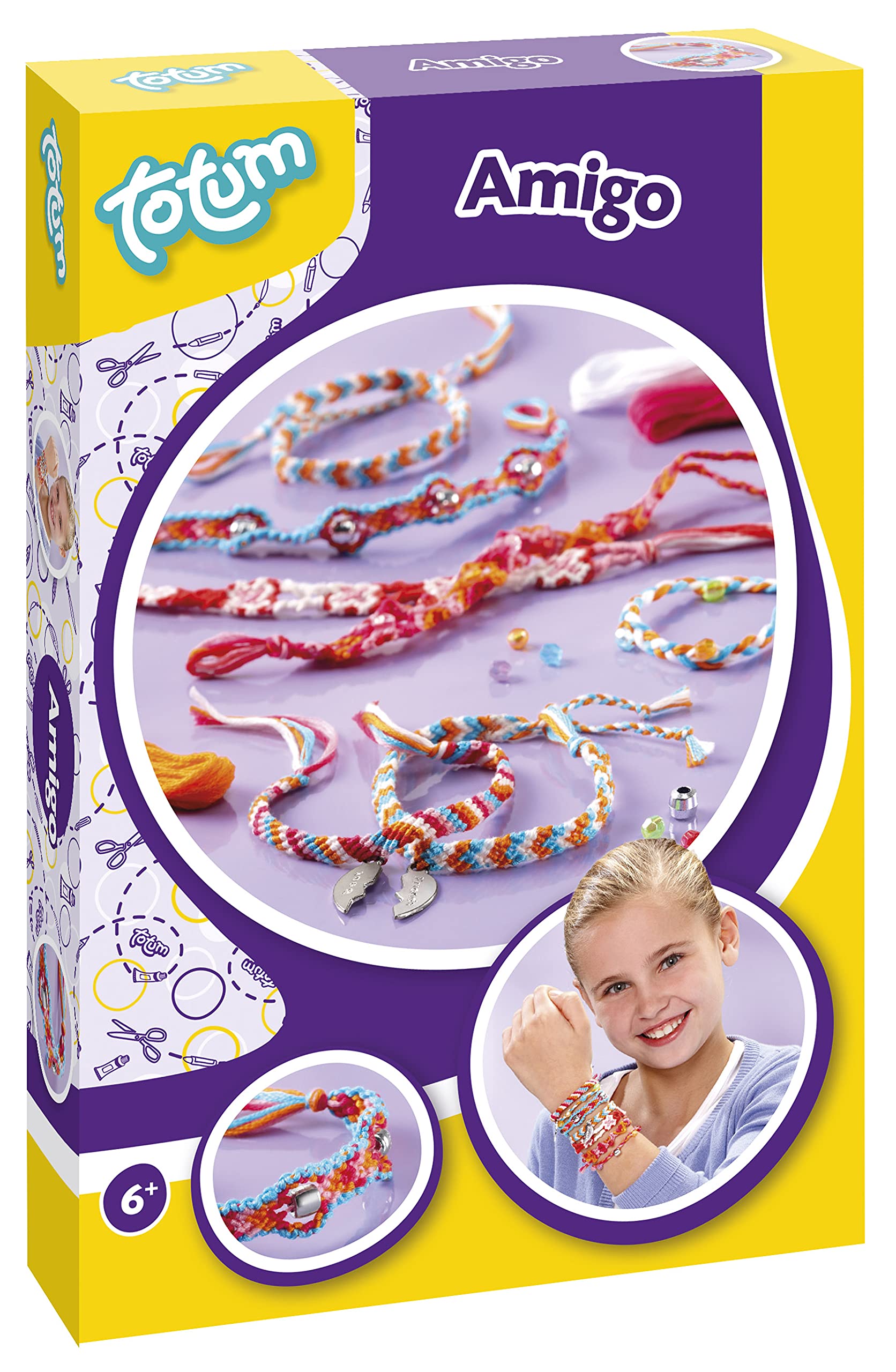 Amigo Friendship Bracelet Making Kit Modern