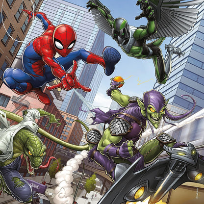 Ravensburger Marvel Spiderman - 3 x 49 piece Jigsaw Puzzles for Kids age 5 years and up