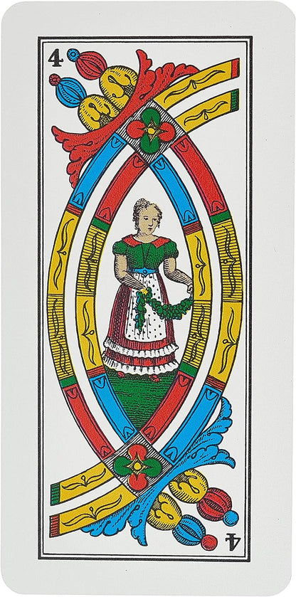 Dal Trevisane Regional Playing Cards, Red Case, Color, 15005