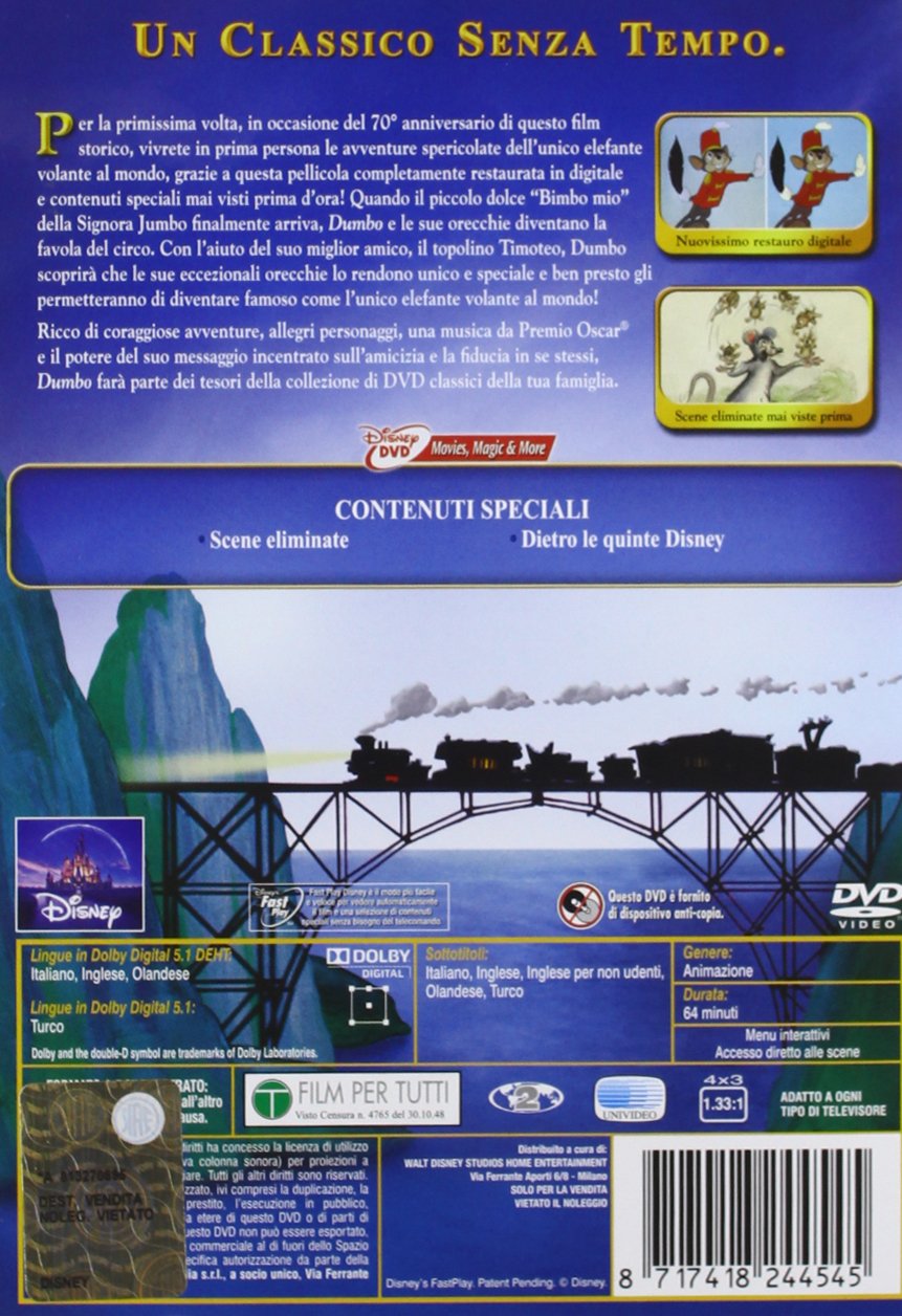 Dumbo (SE) (70° Anniversario)