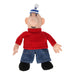 Pat and Mat Pluche Doll Red 18 cm