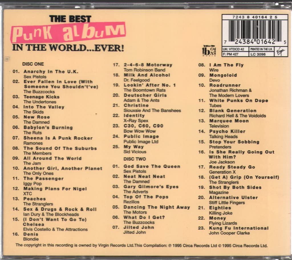 Best Punk Album in The World...Ever