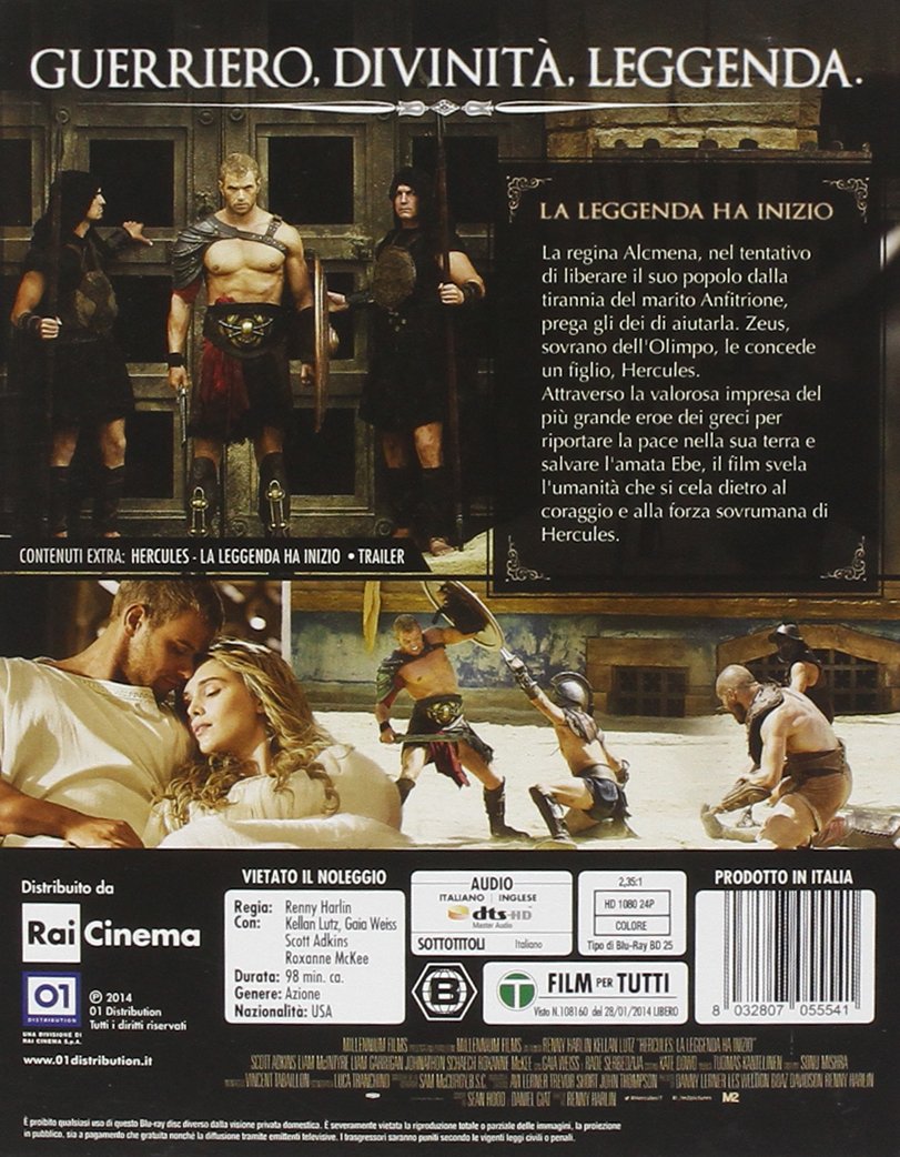 Hercules - La Leggenda Ha Inizio 3D