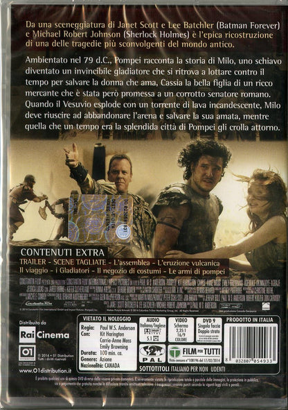 pompei dvd Italian Import