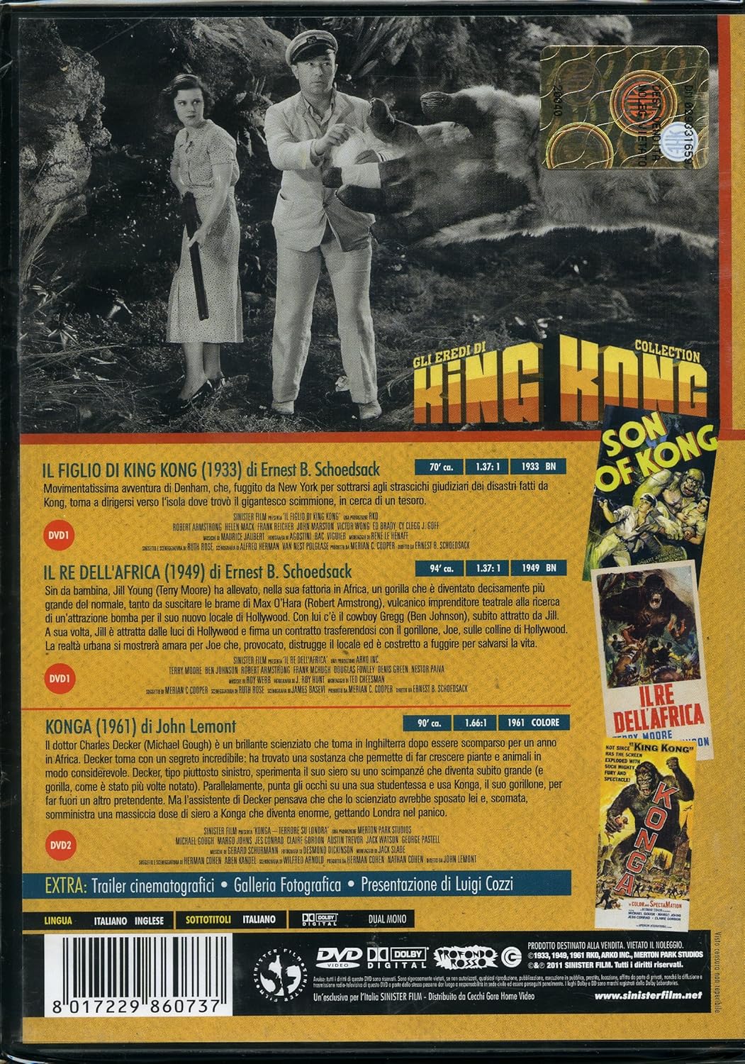Gli Eredi Di King Kong (2 Dvd)