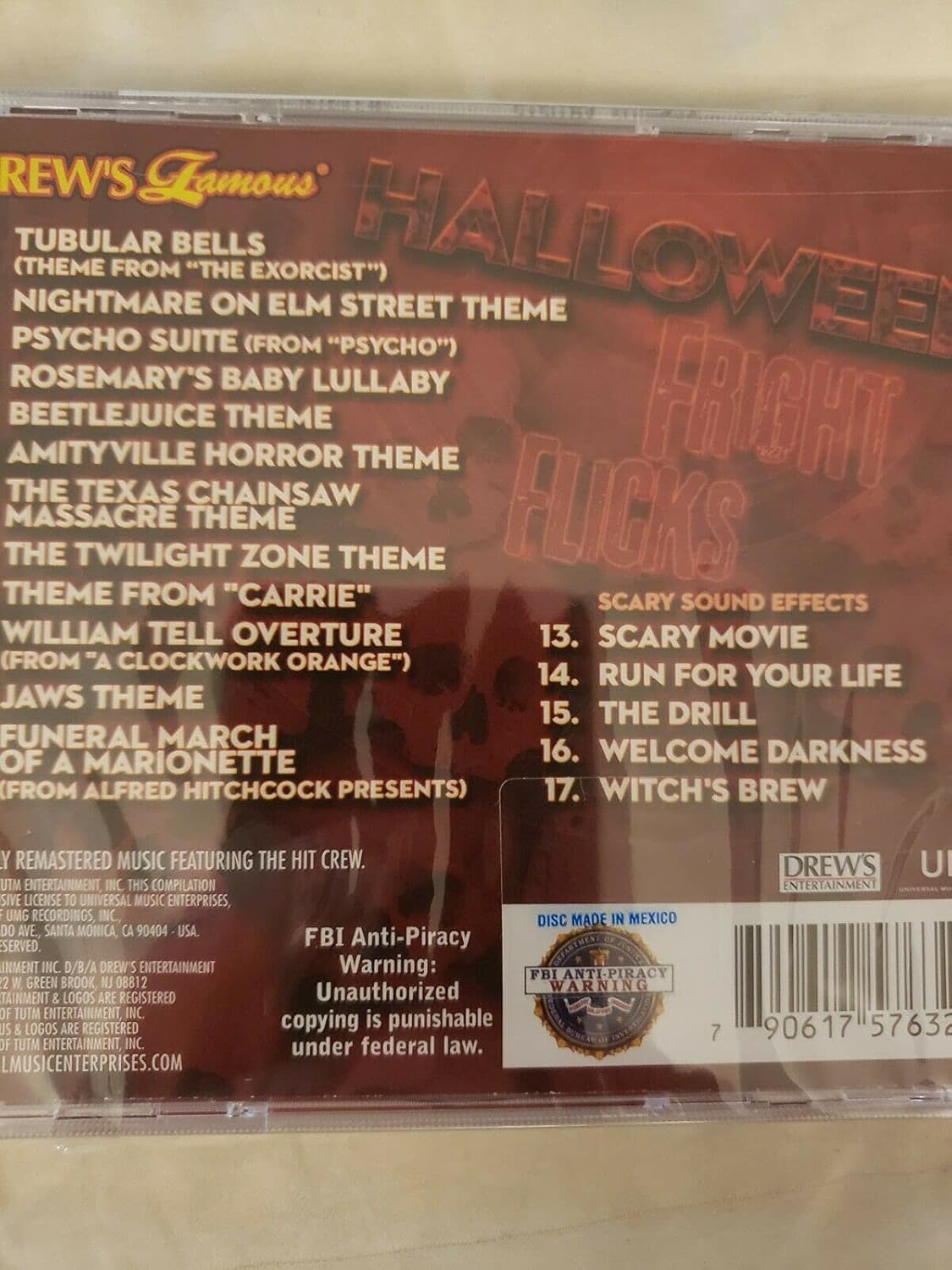 Drew`S Famous-Halloween Fright Flicks