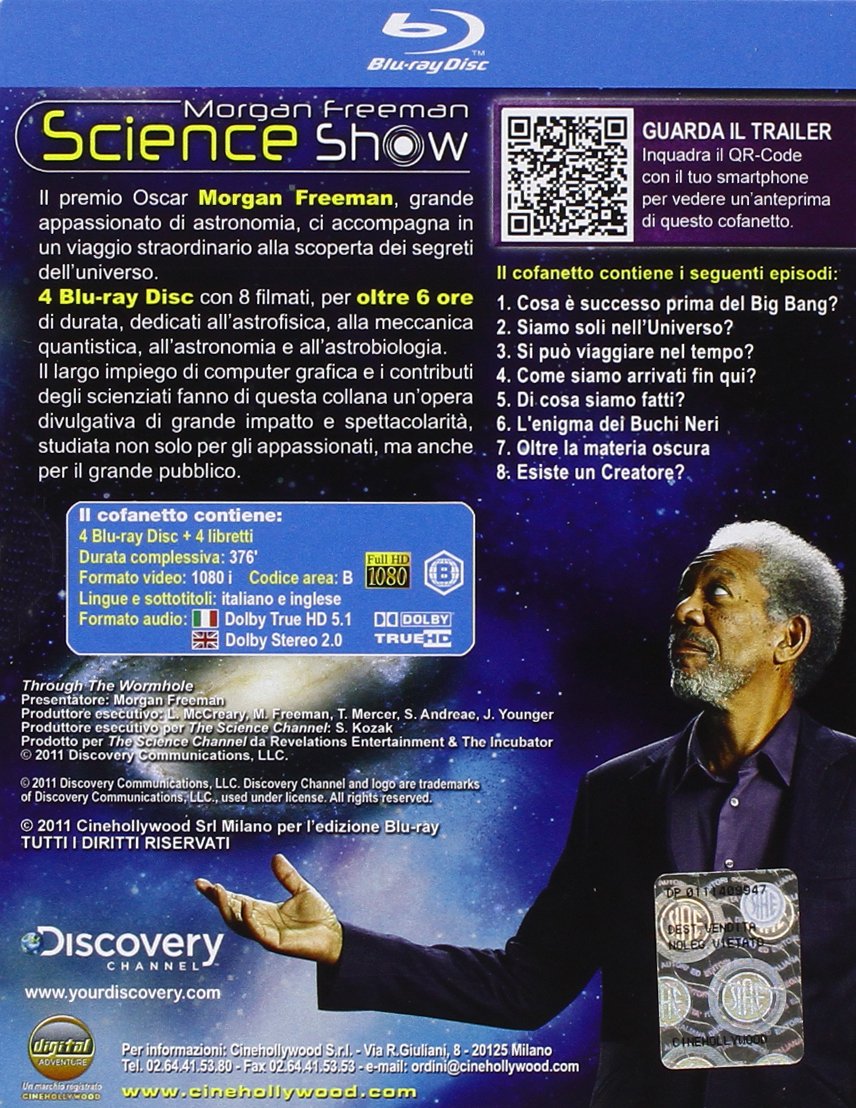 Morgan Freeman Science Show (4 Blu-Ray+Booklet