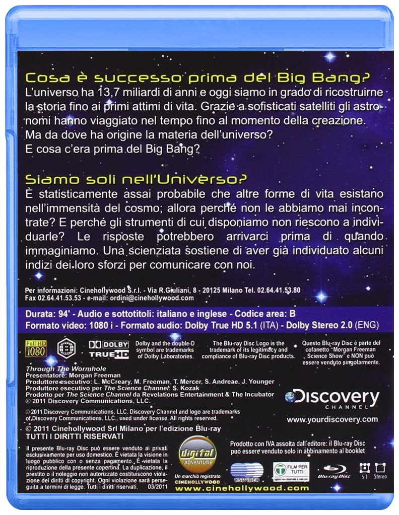 Morgan Freeman Science Show (4 Blu-Ray+Booklet