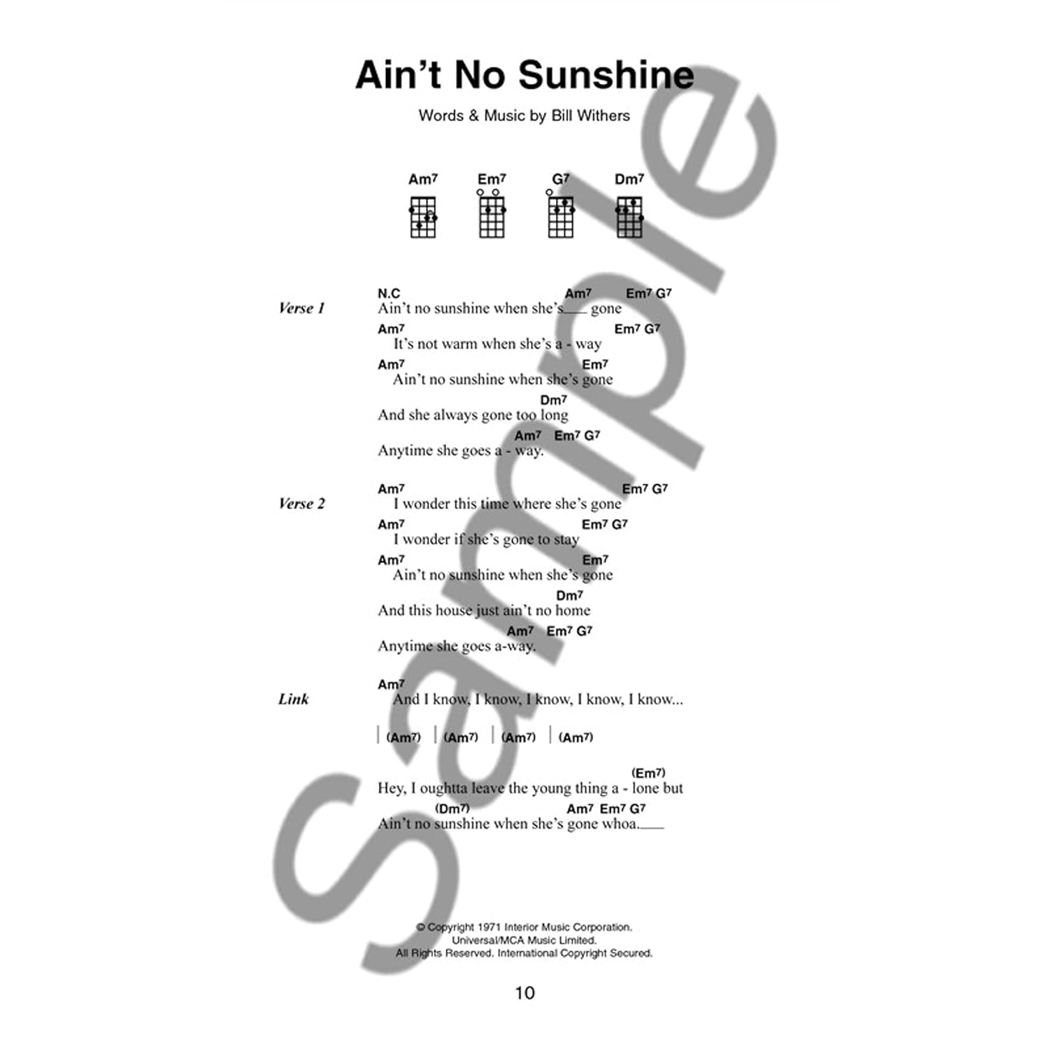 The Little Black Songbook
