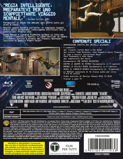 matrix (ltd steelbook) (blu-ray) blu_ray Italian Import