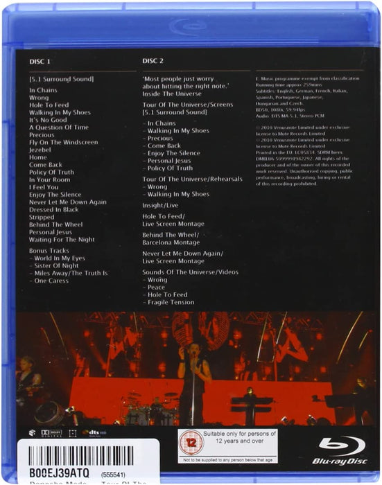 Depeche Mode - Tour Of The Universe/Barcelona 20./21.11.09