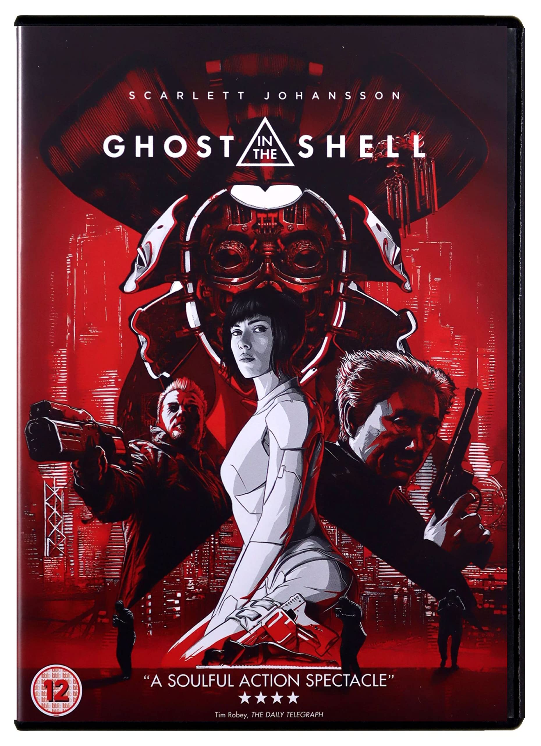 Ghost in the Shelll DvD (Uk Exclusive) Limited Edition Artwork includes Bonus Disc
