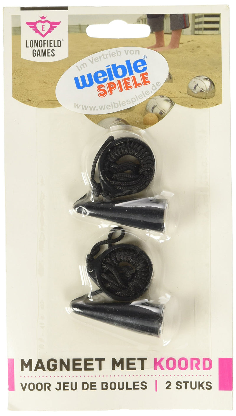 Magnetic cord for lifting boules "petanque"