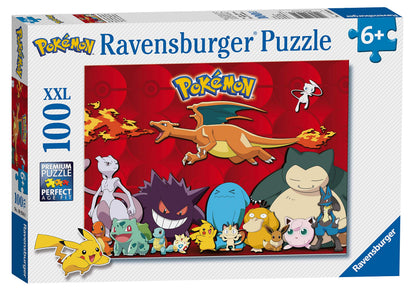 Ravensburger Pokemon - 100 Piece Jigsaw Puzzle with Extra Large Pieces for Kids Age 6 Years and Up