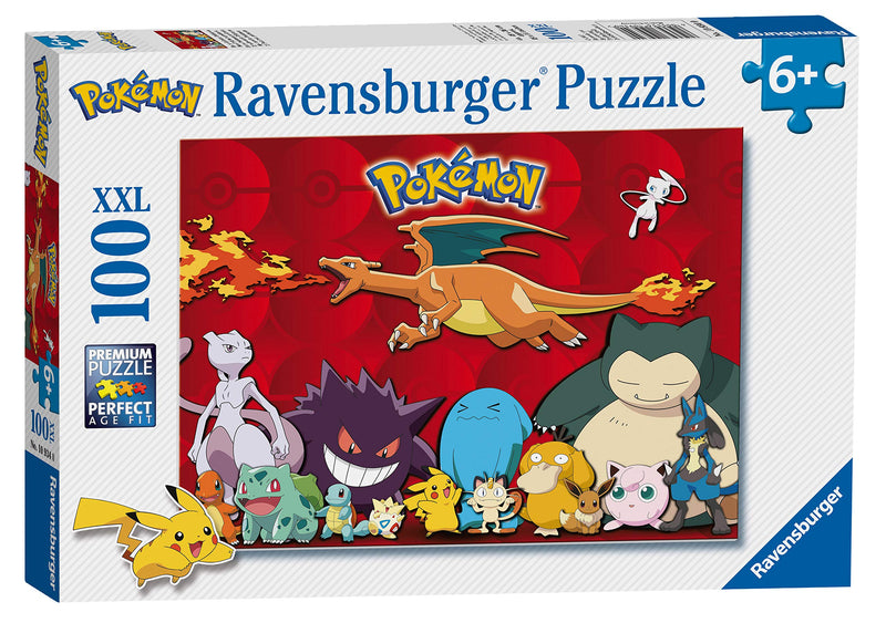 Ravensburger Pokemon - 100 Piece Jigsaw Puzzle with Extra Large Pieces for Kids Age 6 Years and Up