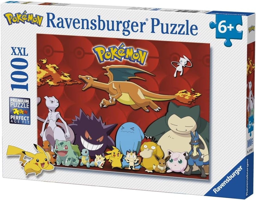 Ravensburger Pokemon - 100 Piece Jigsaw Puzzle with Extra Large Pieces for Kids Age 6 Years and Up