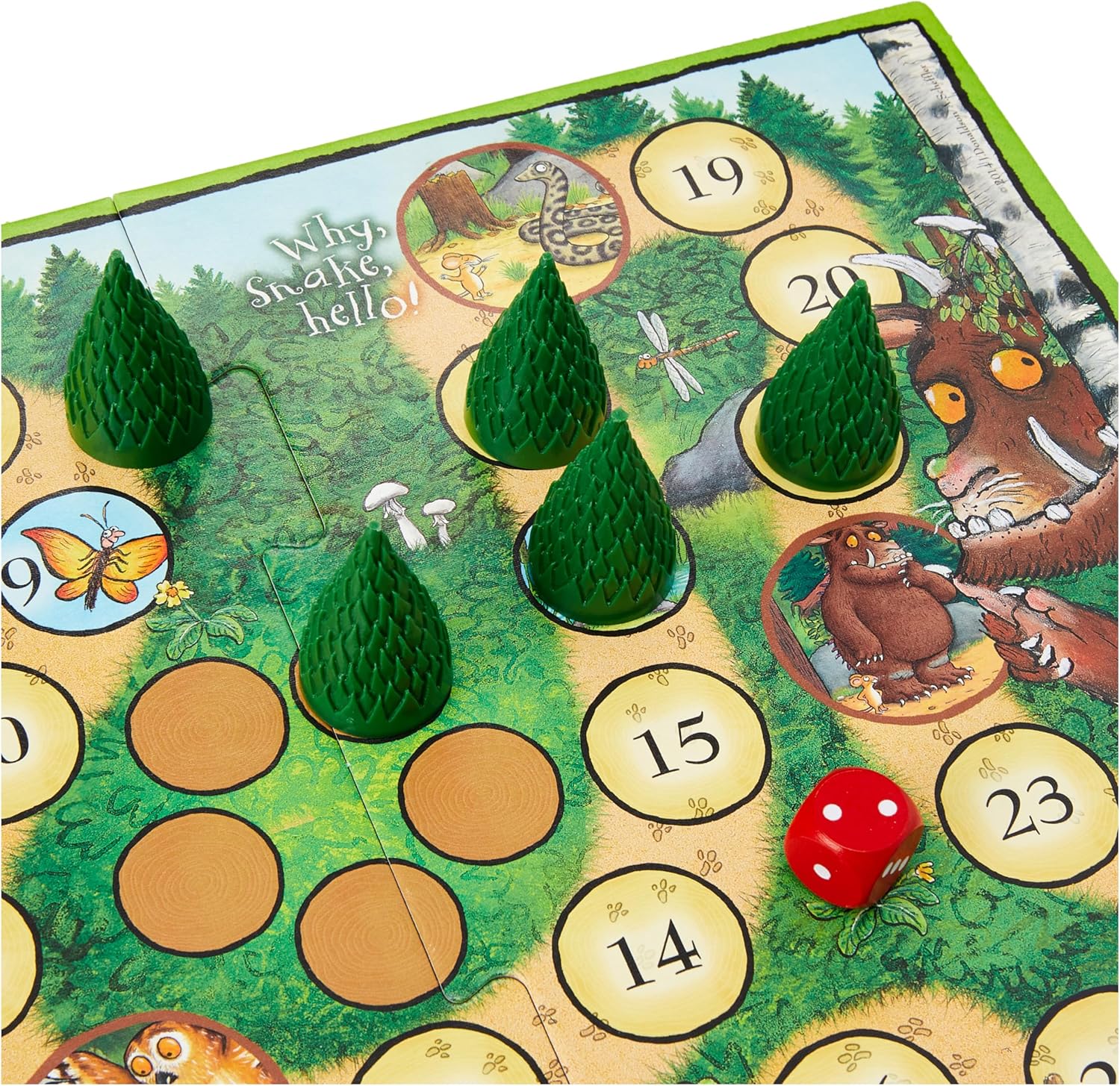 Ravensburger 22278 Der Gruffalo - tiefes, Dunkles Holz Spiel