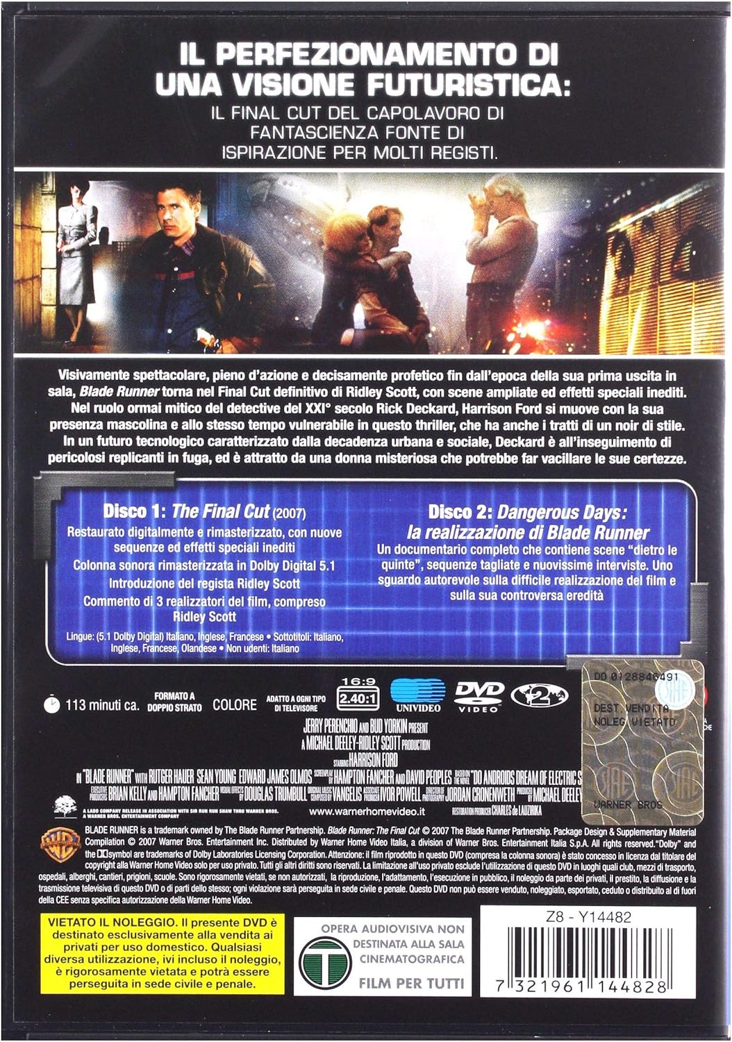 Blade Runner (Final Cut 2Dvd