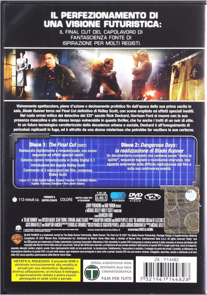 Blade Runner (Final Cut 2Dvd