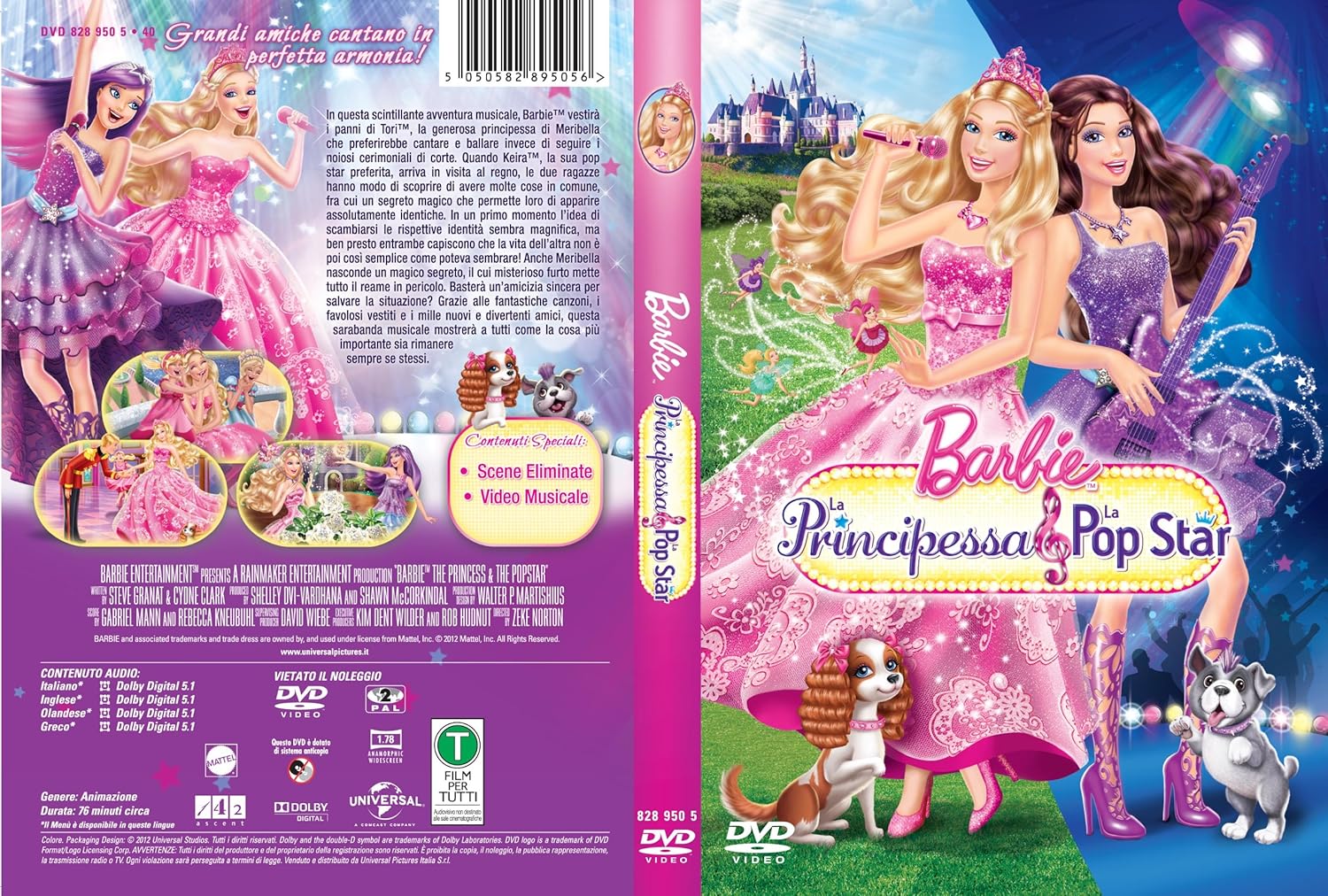 Barbie La Principessa E La Pop Star