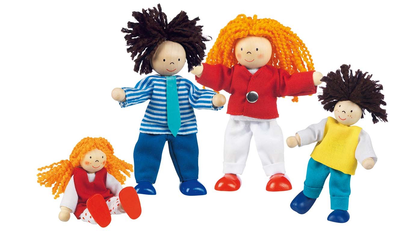 Goki - Muñeco para casa de muñecas (51800