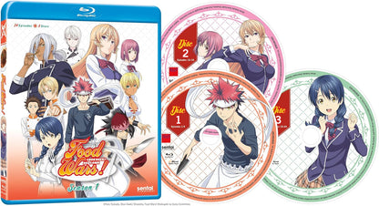 FOOD WARS - FOOD WARS (3 Blu-ray)