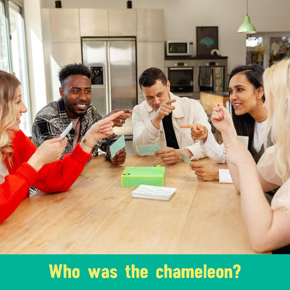 The Chameleon, Award-Winning Board Game for Families & Friends for 3-8 Players The Chameleon - Standard Version