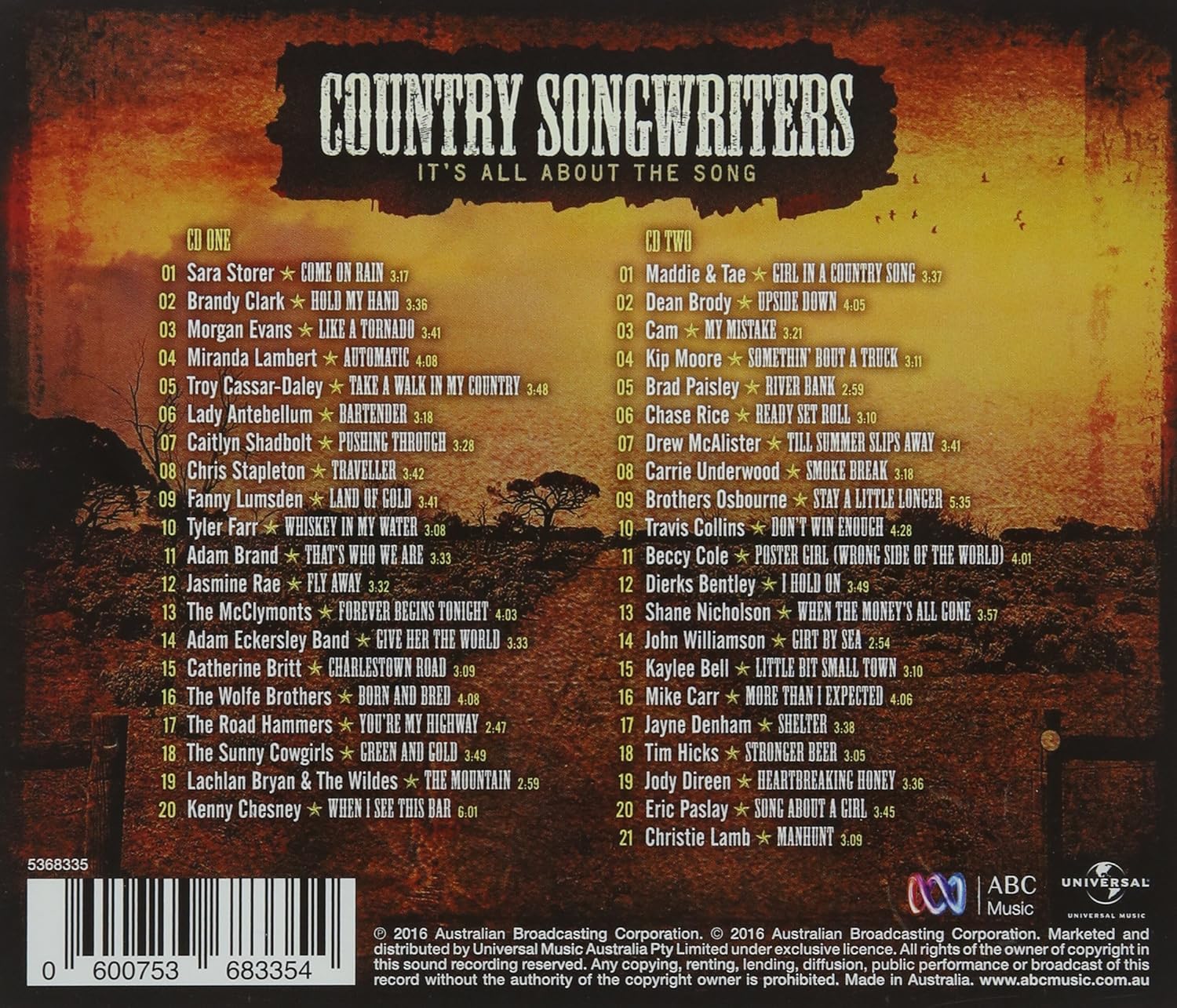 Country Songwriters