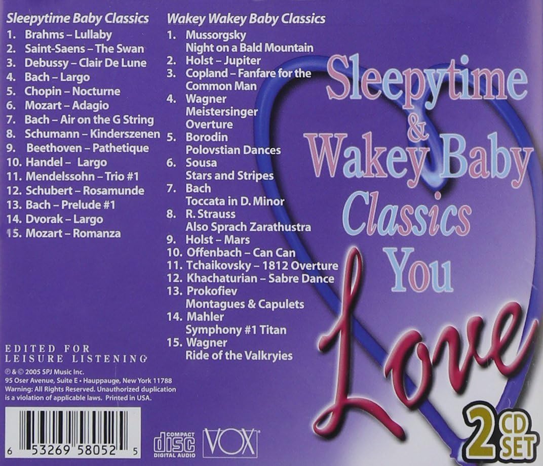 Sleepytime & Wakey Baby Classics You Love
