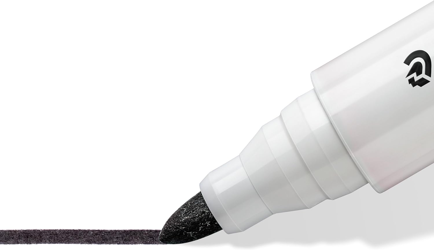 STAEDTLER 351-9 Lumocolor Whiteboard Marker Bullet Tip -Black (Box of 10