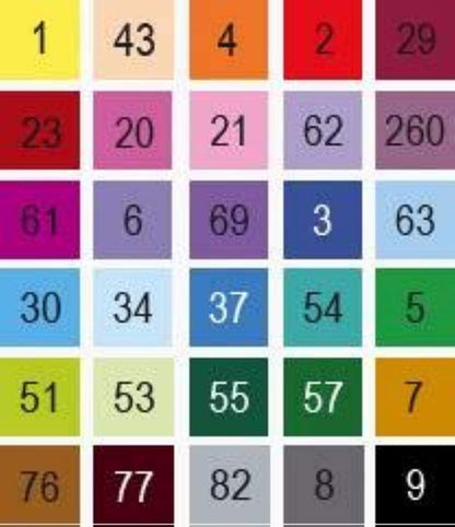 Staedtler 334 SB20 0.3 mm Triplus Fineliner Pen - Assorted Colours (Pack of 20