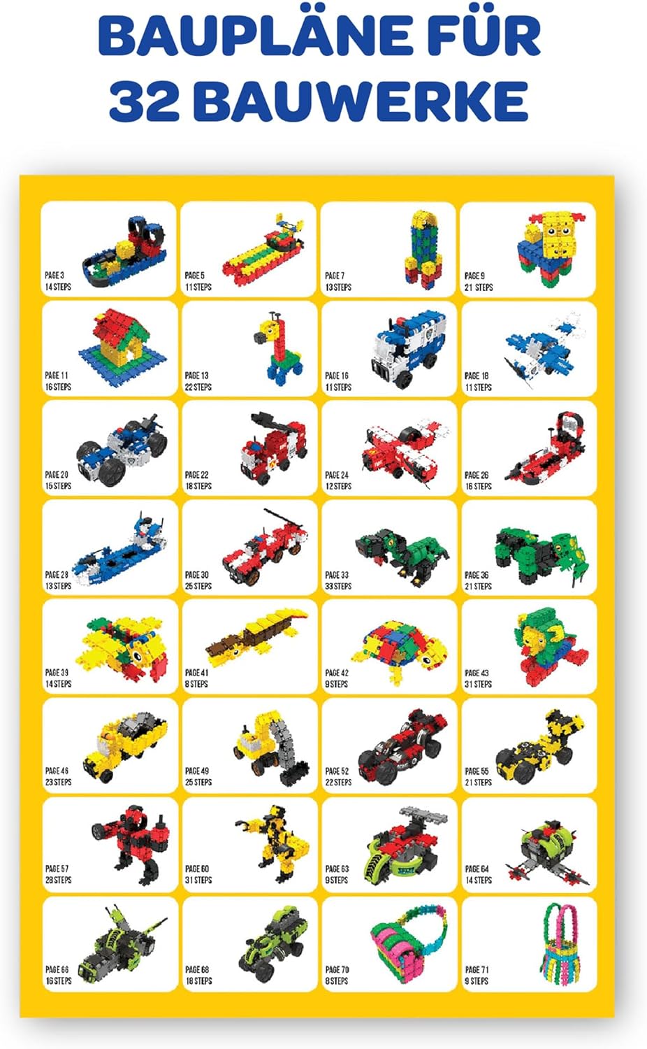 Clics CP017 Building Book, Multicolor