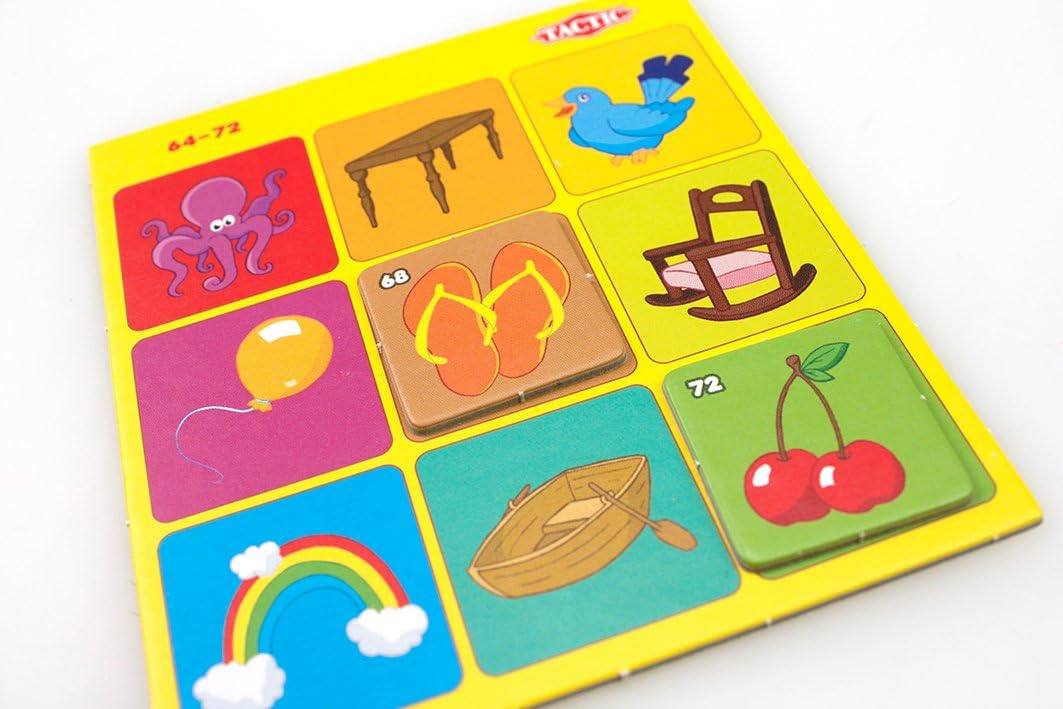 Tactic Picture Lotto Card Game Game of chance