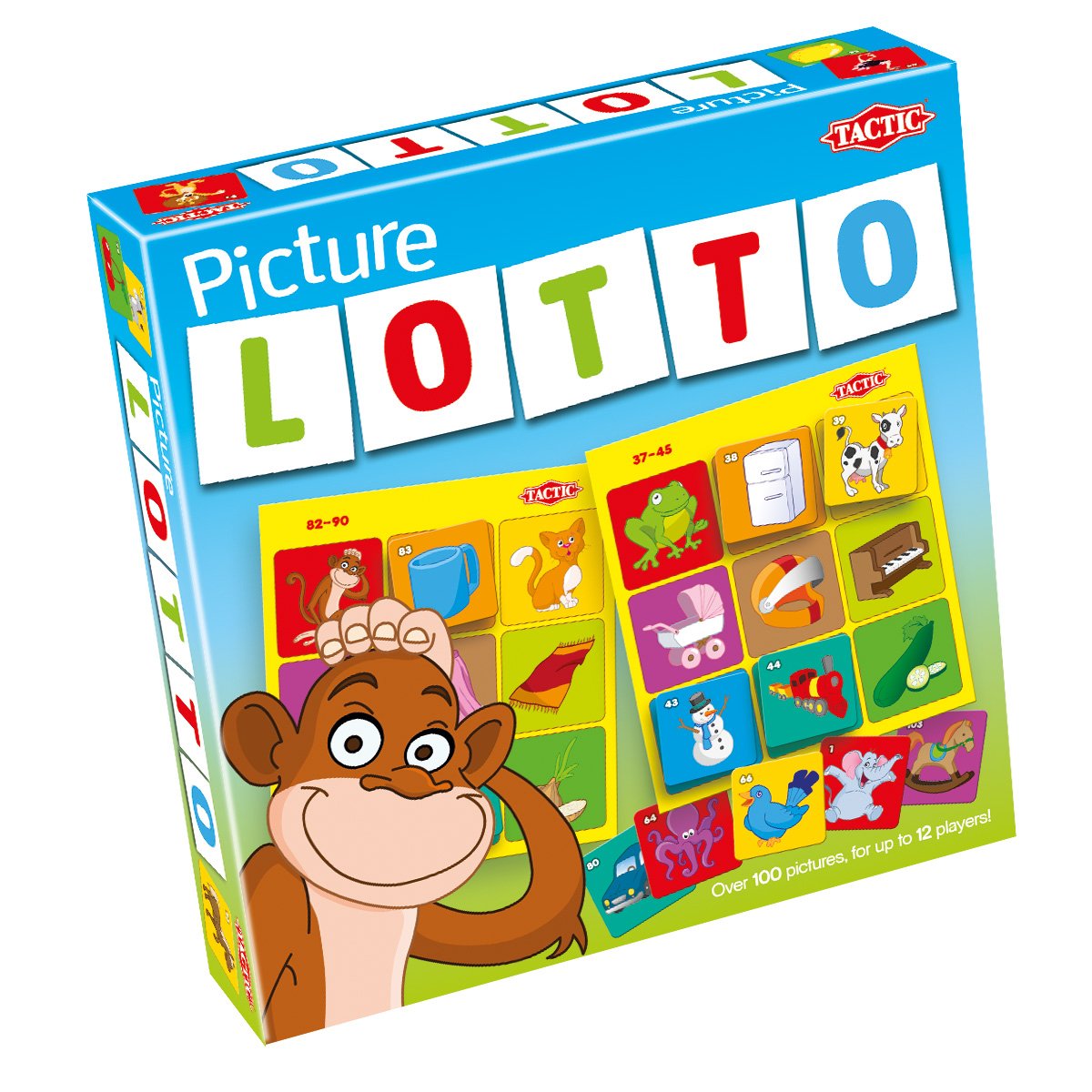 Tactic Picture Lotto Card Game Game of chance