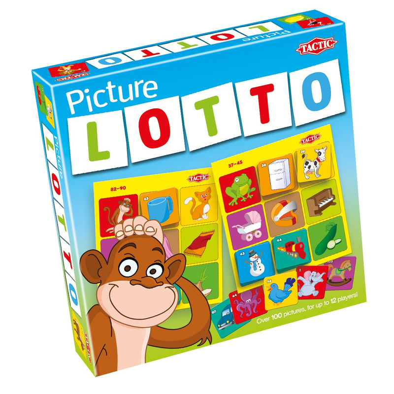Tactic Picture Lotto Card Game Game of chance