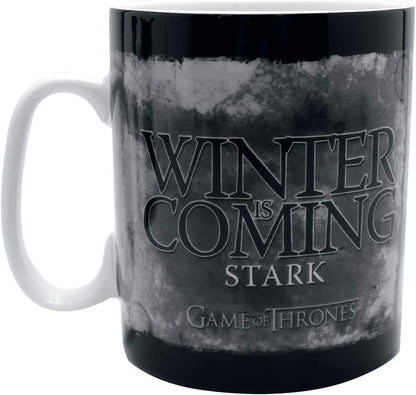 ABYstyle - GAME OF THRONES - gift box - Mug + Keychain + "Stark" Badges
