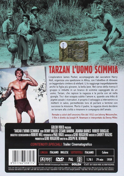 tarzan luomo scimmia DVD Italian Import