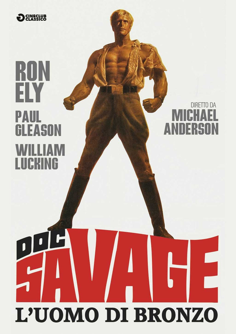 doc savage l'uomo di bronzo DVD Italian Import