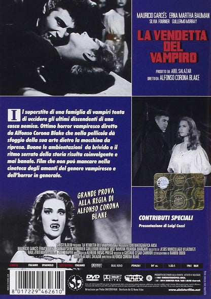 la vendetta del vampiro dvd Italian Import