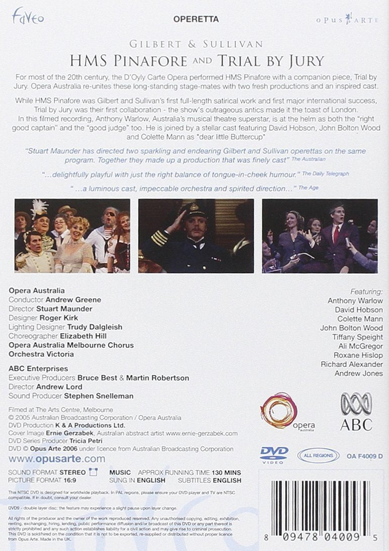 HMS Pinafore / Trial By Jury