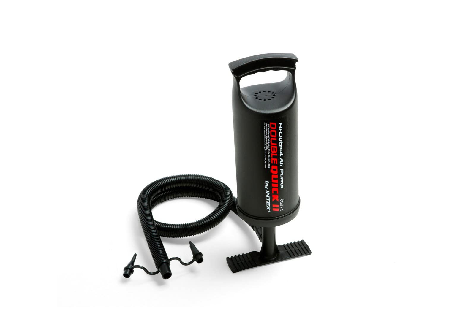 Intex 68614 - Hinchador de Mano/pie de Doble Velocidad, 36 cm
